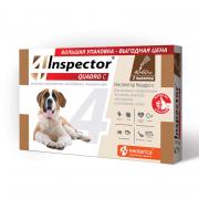 Inspector капли на холку от внешних и внутренних паразитов для собак от 40 до 60 кг (1 пипетка)